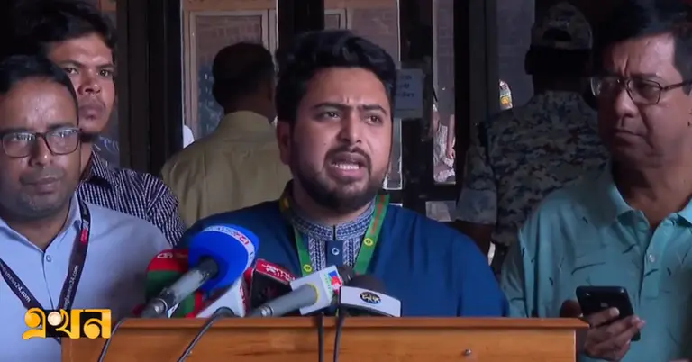 বিরোধীদলীয় চিফ হুইপ নাহিদ ইসলাম